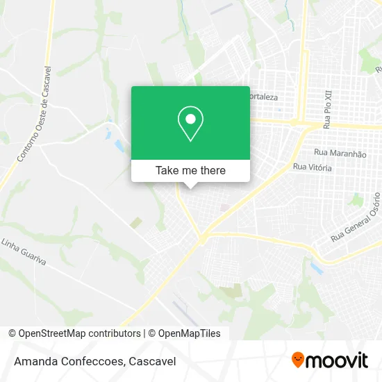 Amanda Confeccoes map