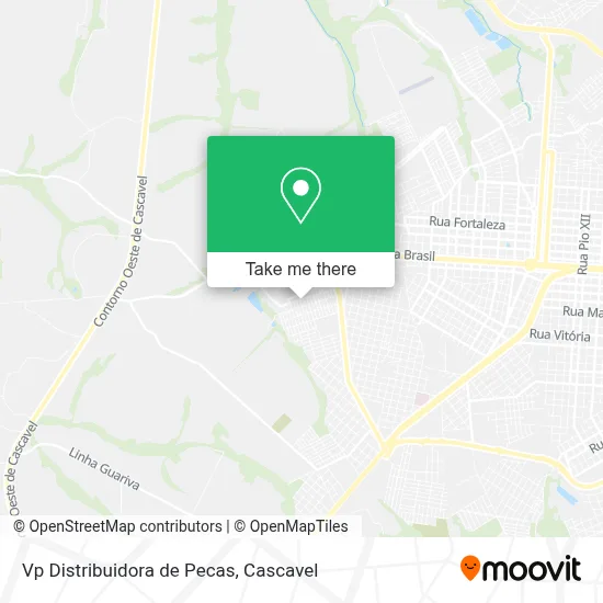 Vp Distribuidora de Pecas map