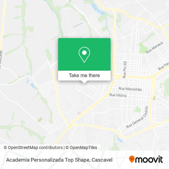 Academia Personalizada Top Shape map