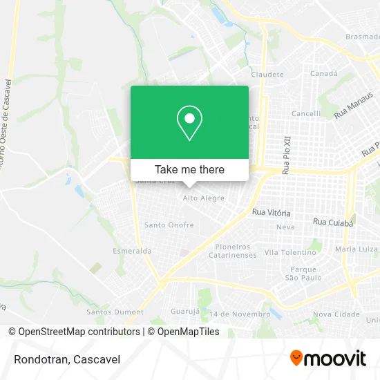 Rondotran map