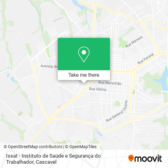 Issat - Instituto de Saúde e Segurança do Trabalhador map