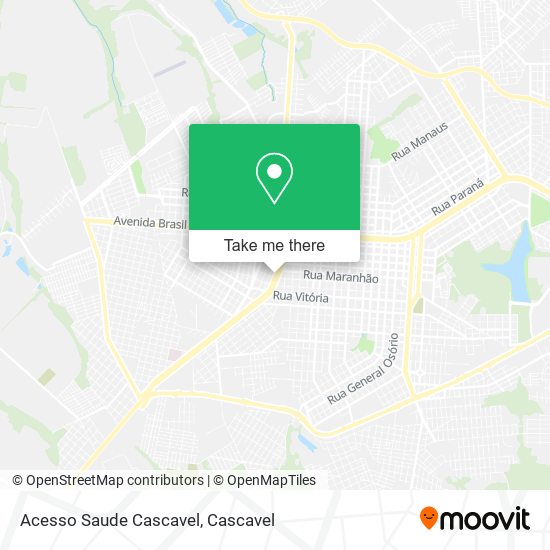 Acesso Saude Cascavel map