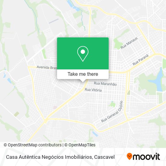 Casa Autêntica Negócios Imobiliários map