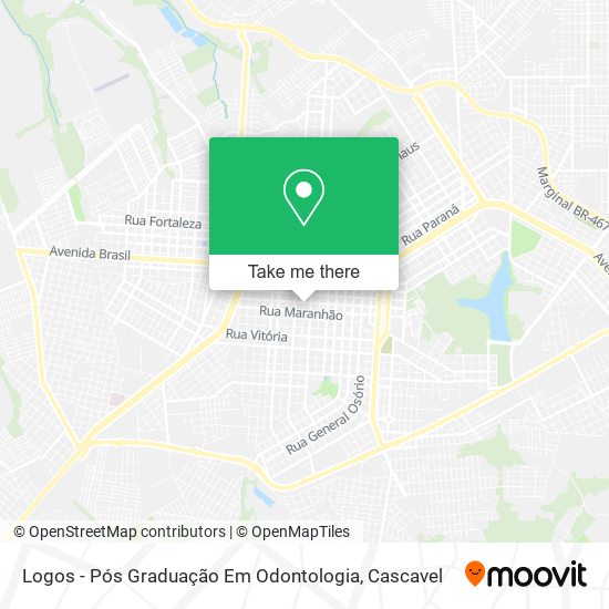 Logos - Pós Graduação Em Odontologia map