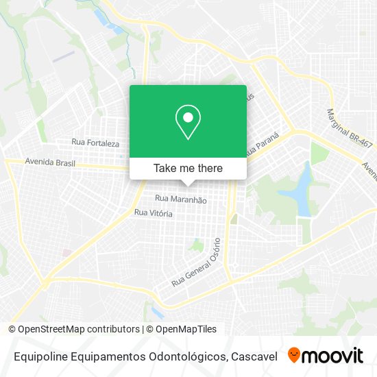 Mapa Equipoline Equipamentos Odontológicos