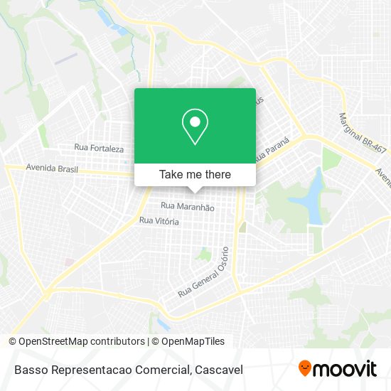 Basso Representacao Comercial map