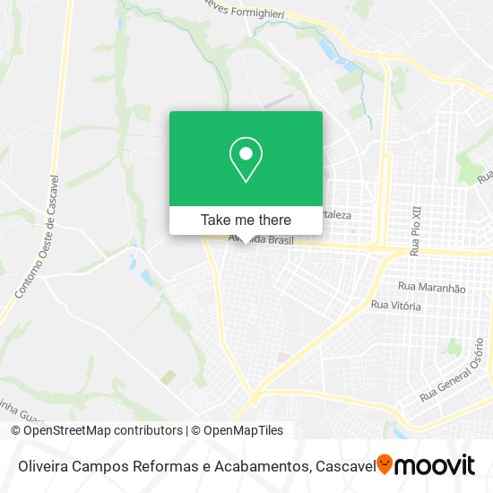 Oliveira Campos Reformas e Acabamentos map