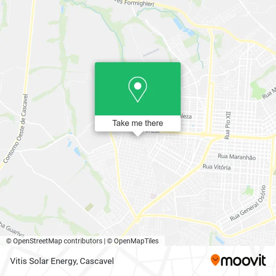 Vitis Solar Energy map