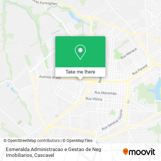 Mapa Esmeralda Administracao e Gestao de Neg Imobiliarios