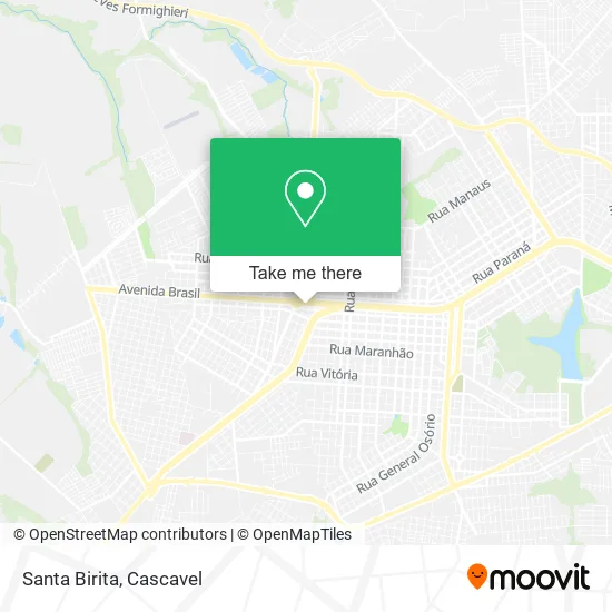 Santa Birita map