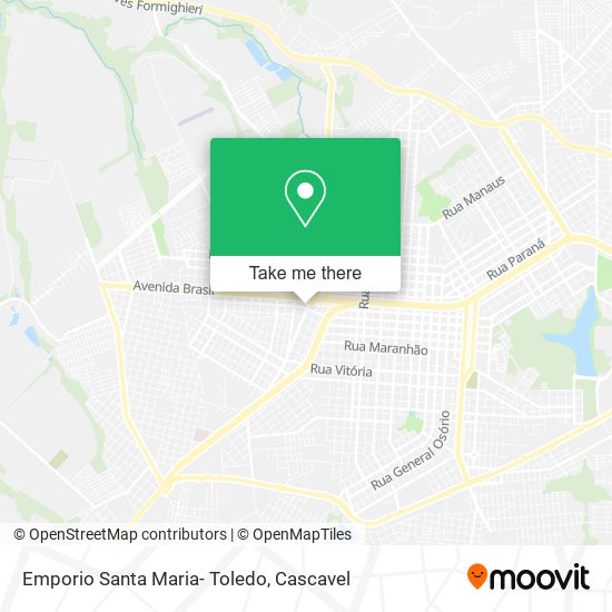 Emporio Santa Maria- Toledo map