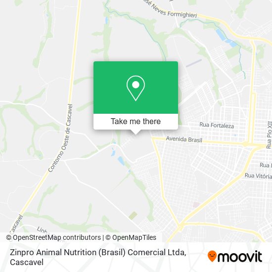 Zinpro Animal Nutrition (Brasil) Comercial Ltda map