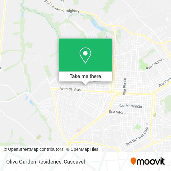 Oliva Garden Residence map