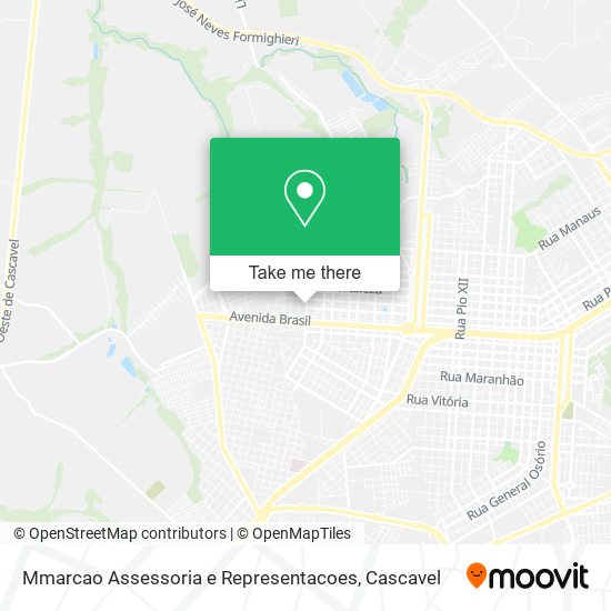 Mapa Mmarcao Assessoria e Representacoes