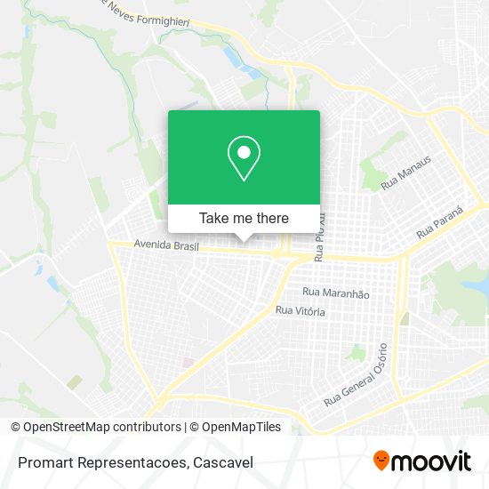 Promart Representacoes map