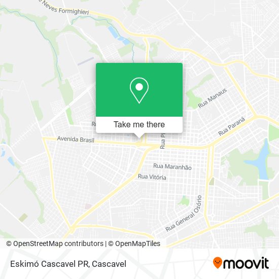 Eskimó Cascavel PR map