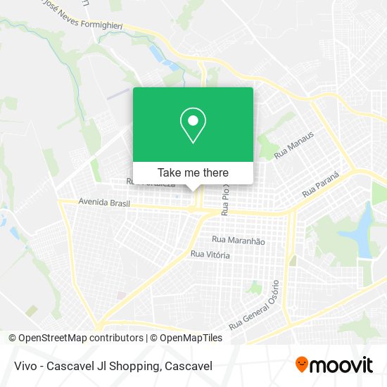 Mapa Vivo - Cascavel Jl Shopping