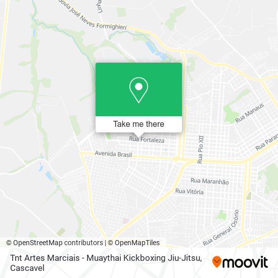 Tnt Artes Marciais - Muaythai Kickboxing Jiu-Jitsu map