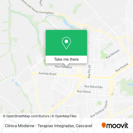Clínica Moderne - Terapias Integradas map