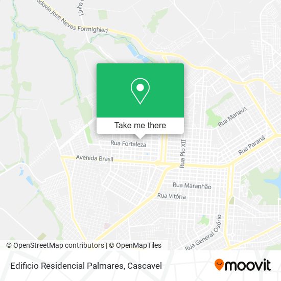 Mapa Edificio Residencial Palmares