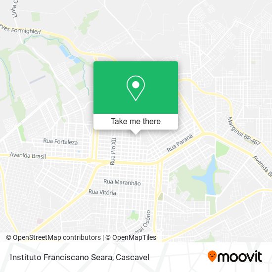 Instituto Franciscano Seara map
