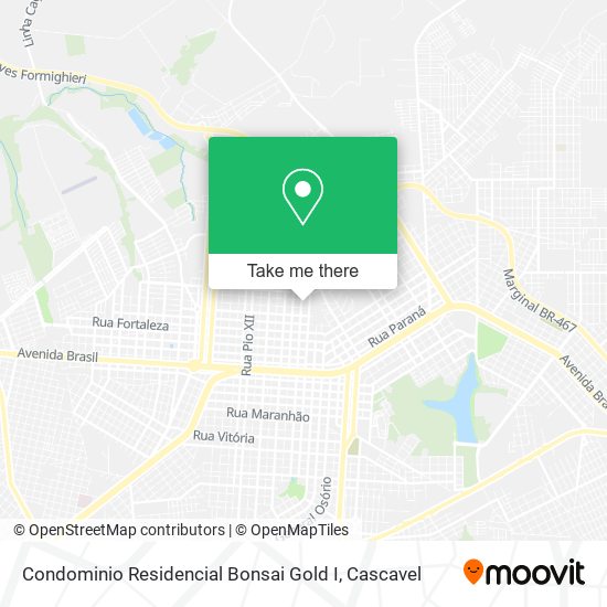 Condominio Residencial Bonsai Gold I map