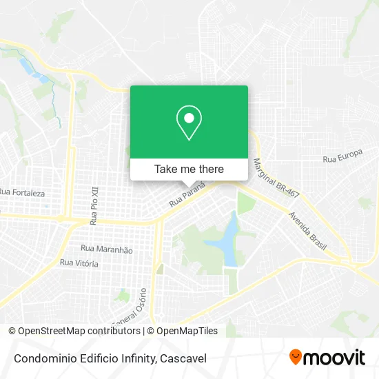 Condominio Edificio Infinity map