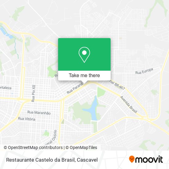 Restaurante Castelo da Brasil map