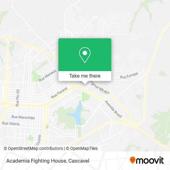 Academia Fighting House map