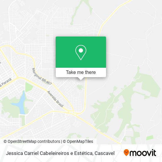 Jessica Carriel Cabeleireiros e Estética map