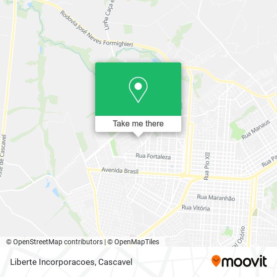 Liberte Incorporacoes map