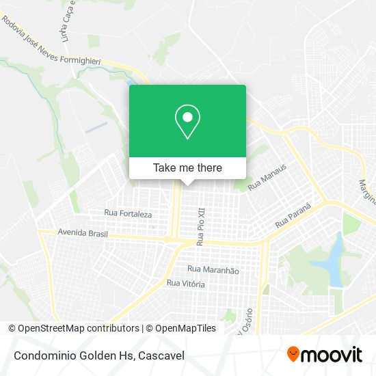 Condominio Golden Hs map