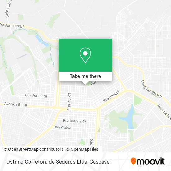 Ostring Corretora de Seguros Ltda map