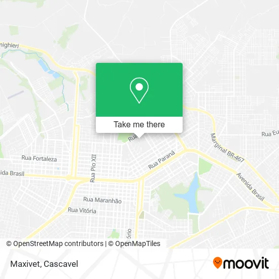 Maxivet map