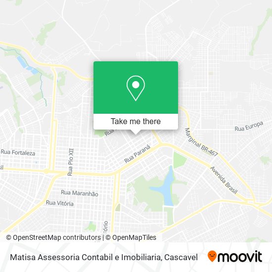 Matisa Assessoria Contabil e Imobiliaria map