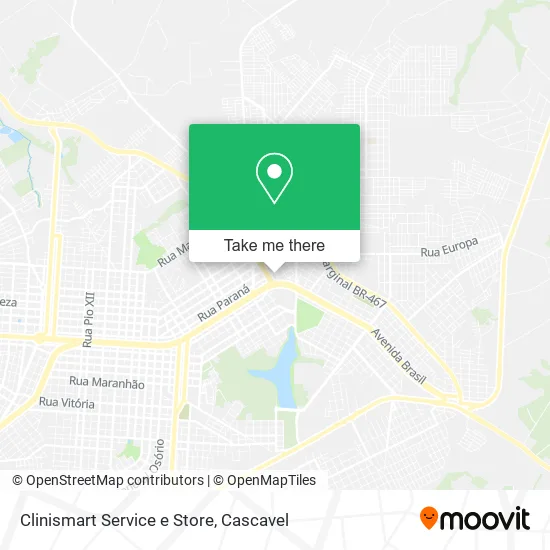 Clinismart Service e Store map