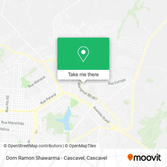 Dom Ramon Shawarma - Cascavel map
