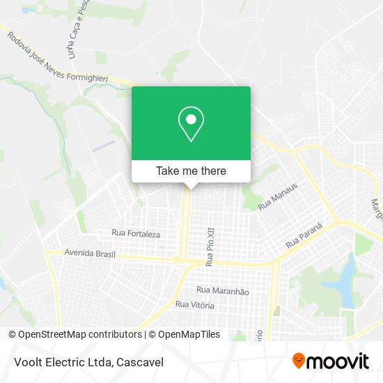 Mapa Voolt Electric Ltda