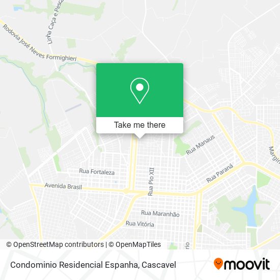 Condominio Residencial Espanha map