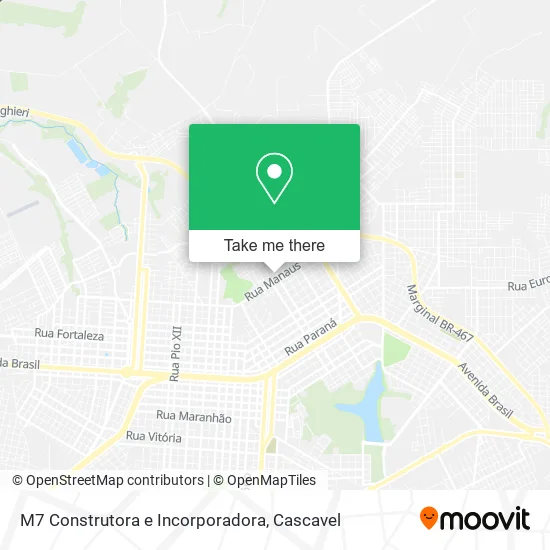 M7 Construtora e Incorporadora map