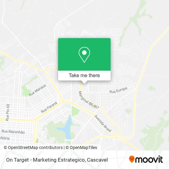 On Target - Marketing Estrategico map