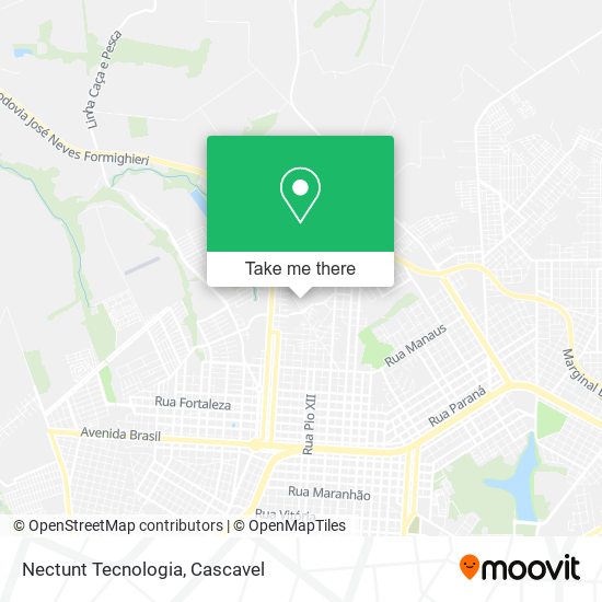 Nectunt Tecnologia map