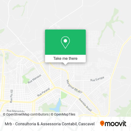 Mrb - Consultoria & Assessoria Contabil map