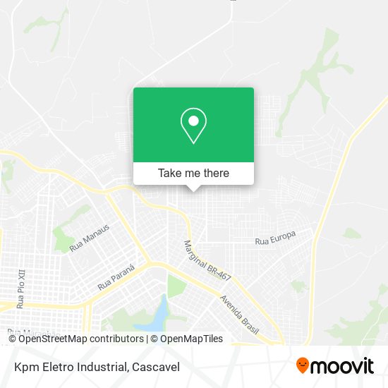 Kpm Eletro Industrial map