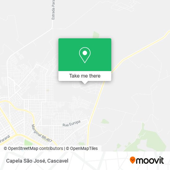 Capela São José map