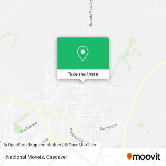 Nacional Moveis map