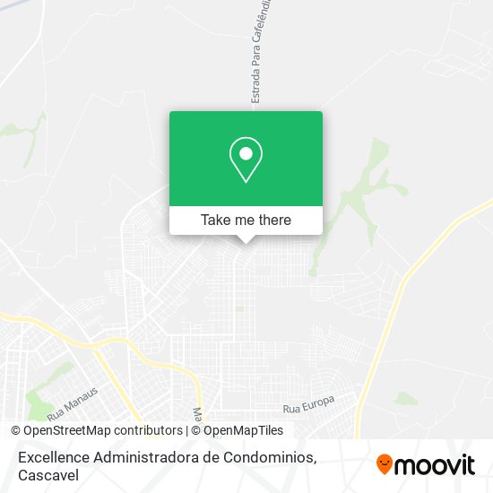 Mapa Excellence Administradora de Condominios