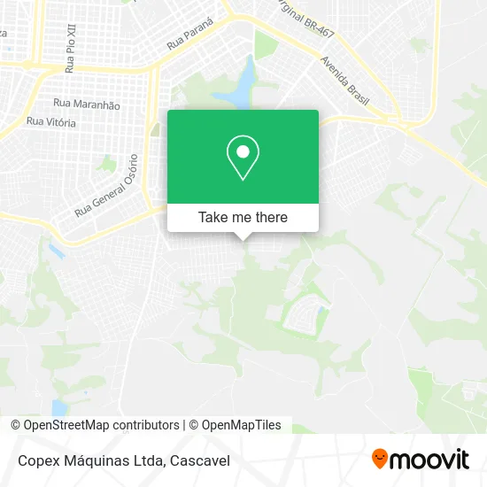 Copex Máquinas Ltda map