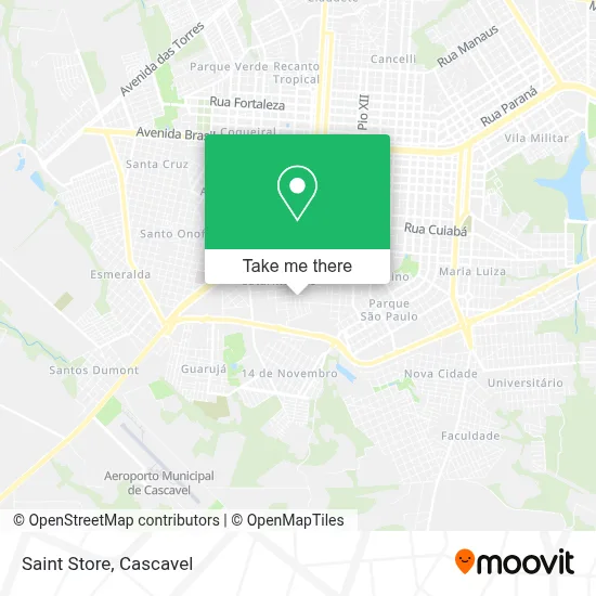 Saint Store map