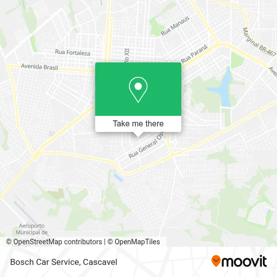 BOSCH Car Service map